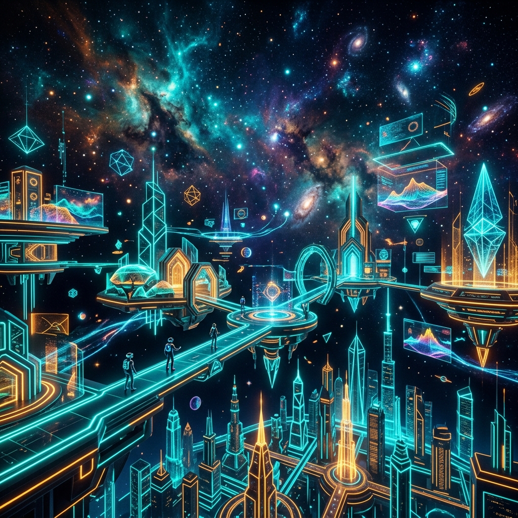 Metaverse virtual reality environment